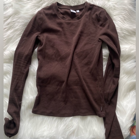 brown TNA homestretch long sleeve - Picture 6 of 6